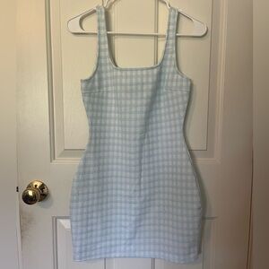 Urban Outfitters Paige Gingham Bodycon Tank Dress